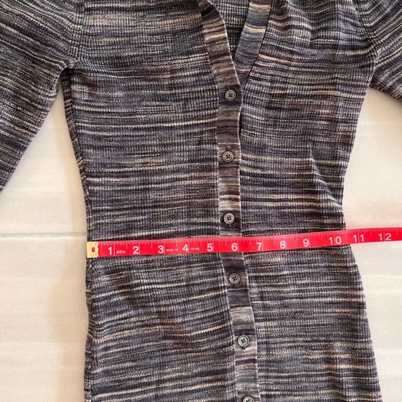 NWOT Wilfred Knit button down collared long sleeve sweater dress size small - Picture 8 of 11